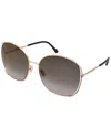 Persol Jimmy Choo Women's Tinka/g/sk 61mm Sunglasses In Gold