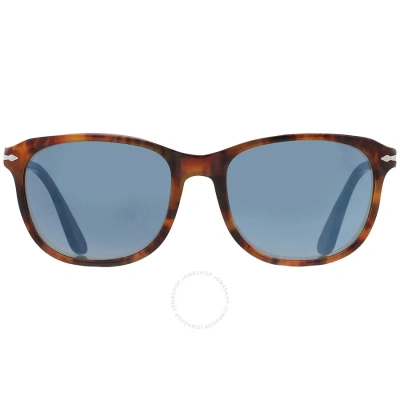 Persol Light Blue Rectangular Unisex Sunglasses Po1935s 108/56 57