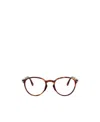 Persol Logo Flat Mirror In Brown