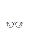 Persol Round Frame Glasses In Gray