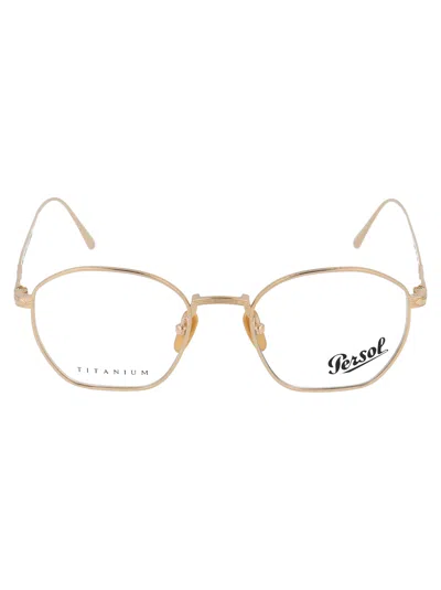 Persol Logo Flat Mirror In White