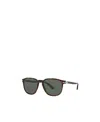 Persol Logo Sunglasses In Black