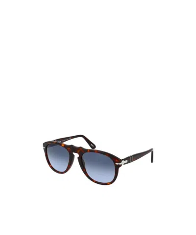 Persol Logo Sunglasses In Blue