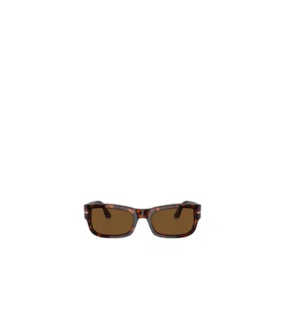 Persol Logo Sunglasses In Brown