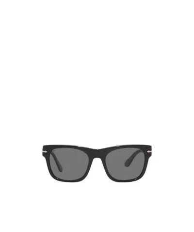 Persol Logo Sunglasses In Black