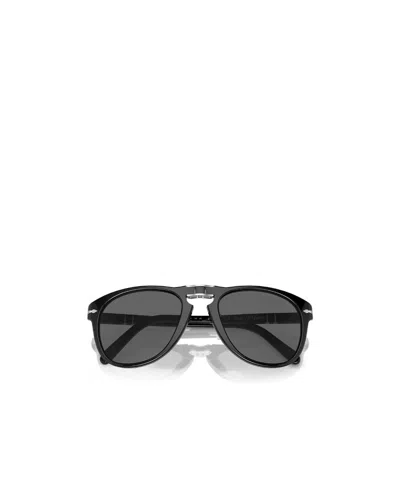 Persol Logo Sunglasses In Black