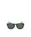 Persol Logo Sunglasses In Green