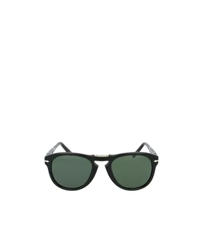 Persol Logo Sunglasses In Green