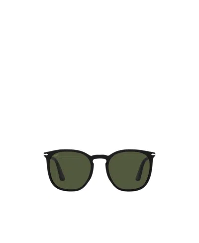 Persol Logo Sunglasses In Green
