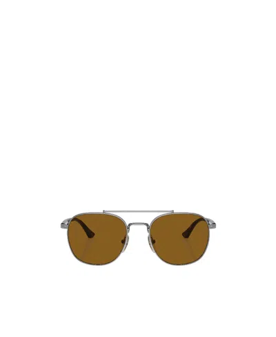 Persol Logo Sunglasses In Green