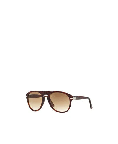 Persol Logo Sunglasses In Nude