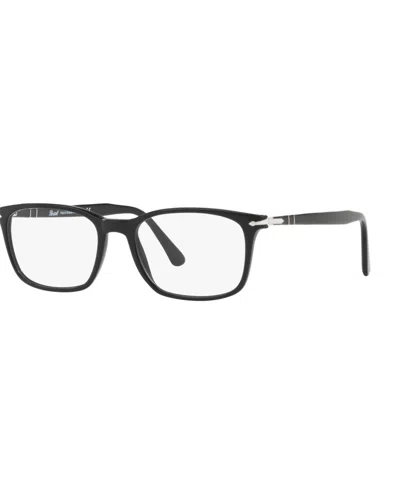 Persol Man Square Plastic Po3189v Eyeglasses In Black