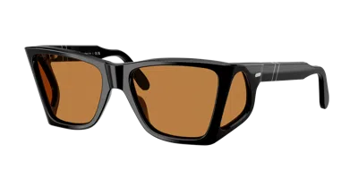 Persol Man Sunglass Po0009 In Brown