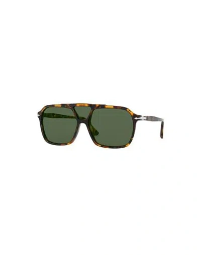 Persol Man Sunglasses Brown Size - Acetate In Metallic