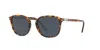 Persol Tortoiseshell Foldable Steve Mcqueen Sunglasses In Blue