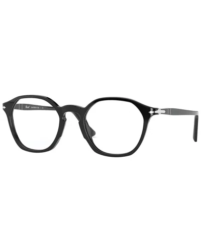 Persol Men's 48mm Optical Frames In Black
