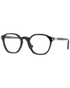 Persol Men's 48mm Optical Frames In Black