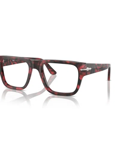 Persol Men's And Women's Eyeglasses, Po3348v In Red Havana