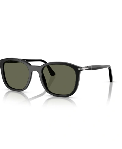 Persol Unisex Polarized Sunglasses, Po3355s In Polar Green
