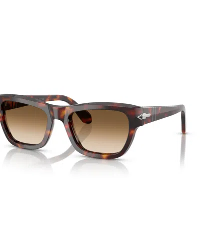 Persol Unisex Sunglasses Po0091s In Havana