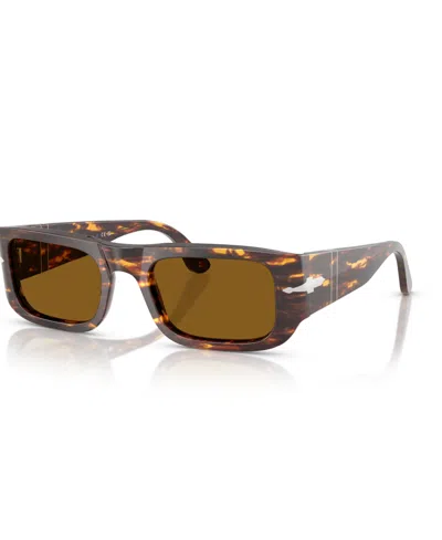 Persol Men's And Women's Sunglasses Po3362s In Brown,bright Yellow