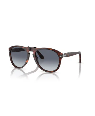 Persol Men's Original Pilot Sunglasses, Po0649 In Brown