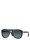 Persol Aviator Sunglasses, 56mm In Black
