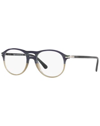 Persol Men's Po3202v 51mm Optical Frames In Animal Print