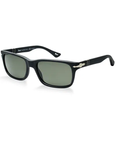 Persol Men's Polarized Sunglasses, Po3048s In Black,grey