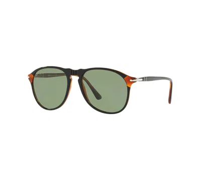 Persol Men's Polarized Sunglasses, Po6649sm In Black