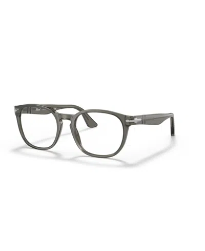Persol Men's Round Eyeglasses, Po3283v In Gray