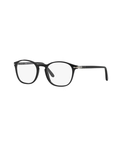 Persol Men's Square Eyeglasses, Po3007v In Black