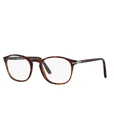 Persol Men's Square Eyeglasses, Po3007v In Havana