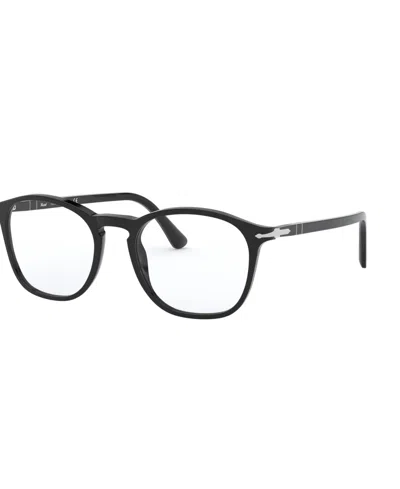 Persol Men's Square Eyeglasses, Po3007vm In Black