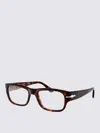Persol Rectangle-frame Glasses In Animal Print