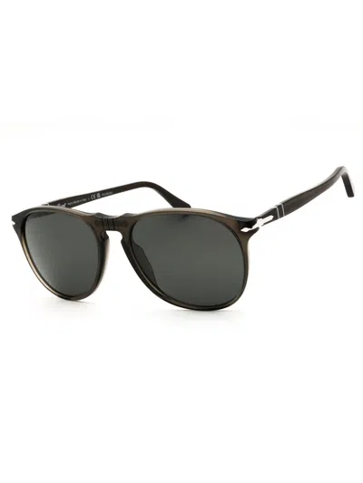 Persol Oval Eyeglasses For Men - Modern Acetate Design In Red