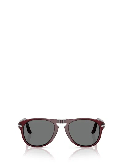 Persol Oval Frame Sunglasses In Gray