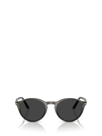 PERSOL PERSOL OVAL FRAME SUNGLASSES