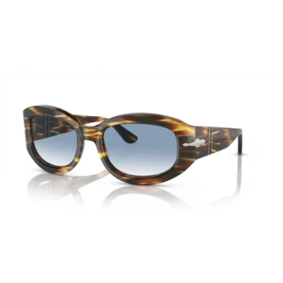 Persol Oval Frame Sunglasses In 938/3f