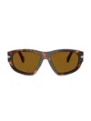 Persol Oversize-frame Sunglasses In Brown
