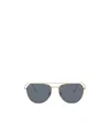 Persol Oversized Aviator-frame Sunglasses In Blue