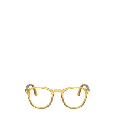 Persol Panthos Frame Glasses In Yellow