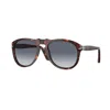 Persol Tortoiseshell Foldable Steve Mcqueen Sunglasses In Brown