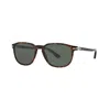 Persol Men's Square Patterned Acetate Sunglasses