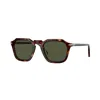 Persol Square-frame Sunglasses In Green