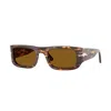 Persol Tortoiseshell-effect Sunglasses In Brown