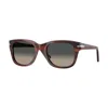 Persol Square Frame Sunglasses In Brown