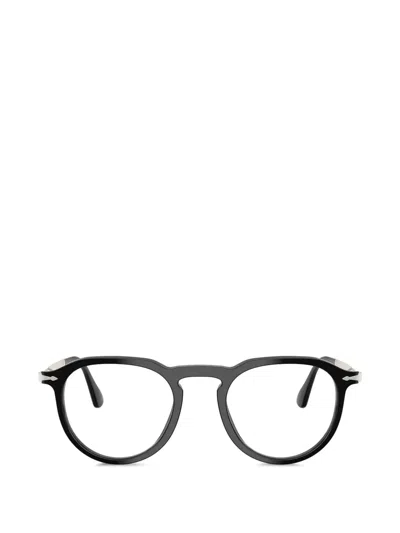 Persol Pier Round-frame Glasses In Black