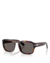 Persol Pillow Sunglasses, 56mm In Brown