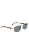 Persol Pillow Sunglasses, 56mm In Brown